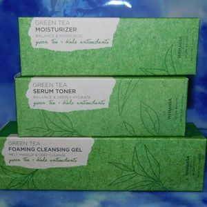 Whamisa Green Tea + Kale Antioxidants Set